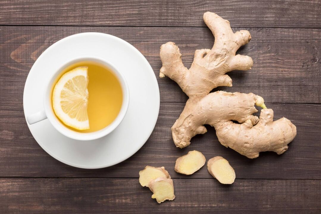 Ingverjev čaj z medom in limono je dišeča pijača, ki poveča moško moč